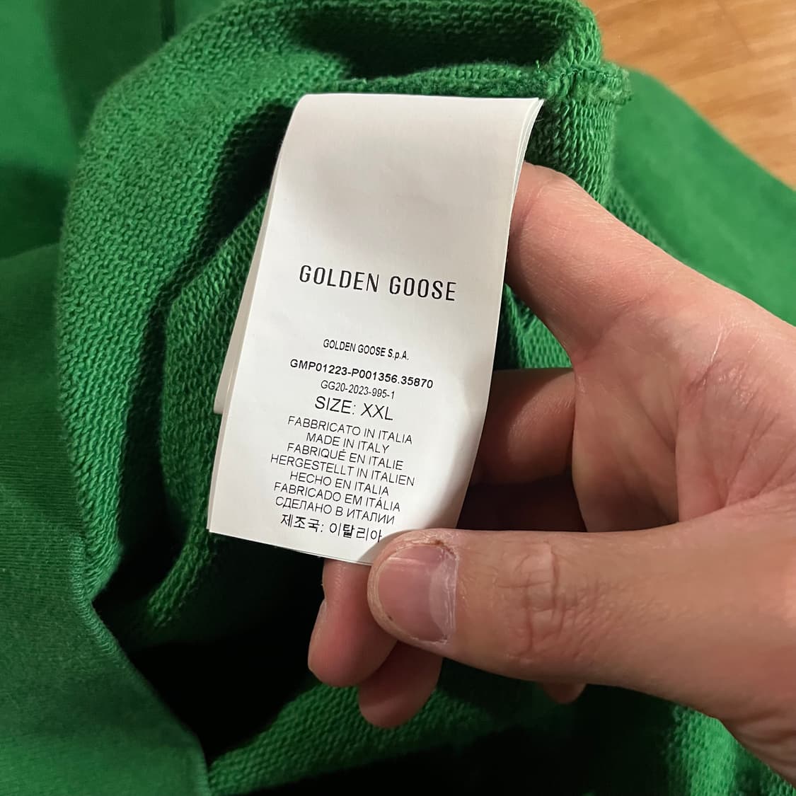 [110] 골든구스 신형 디스 맨투맨 상품이미지10