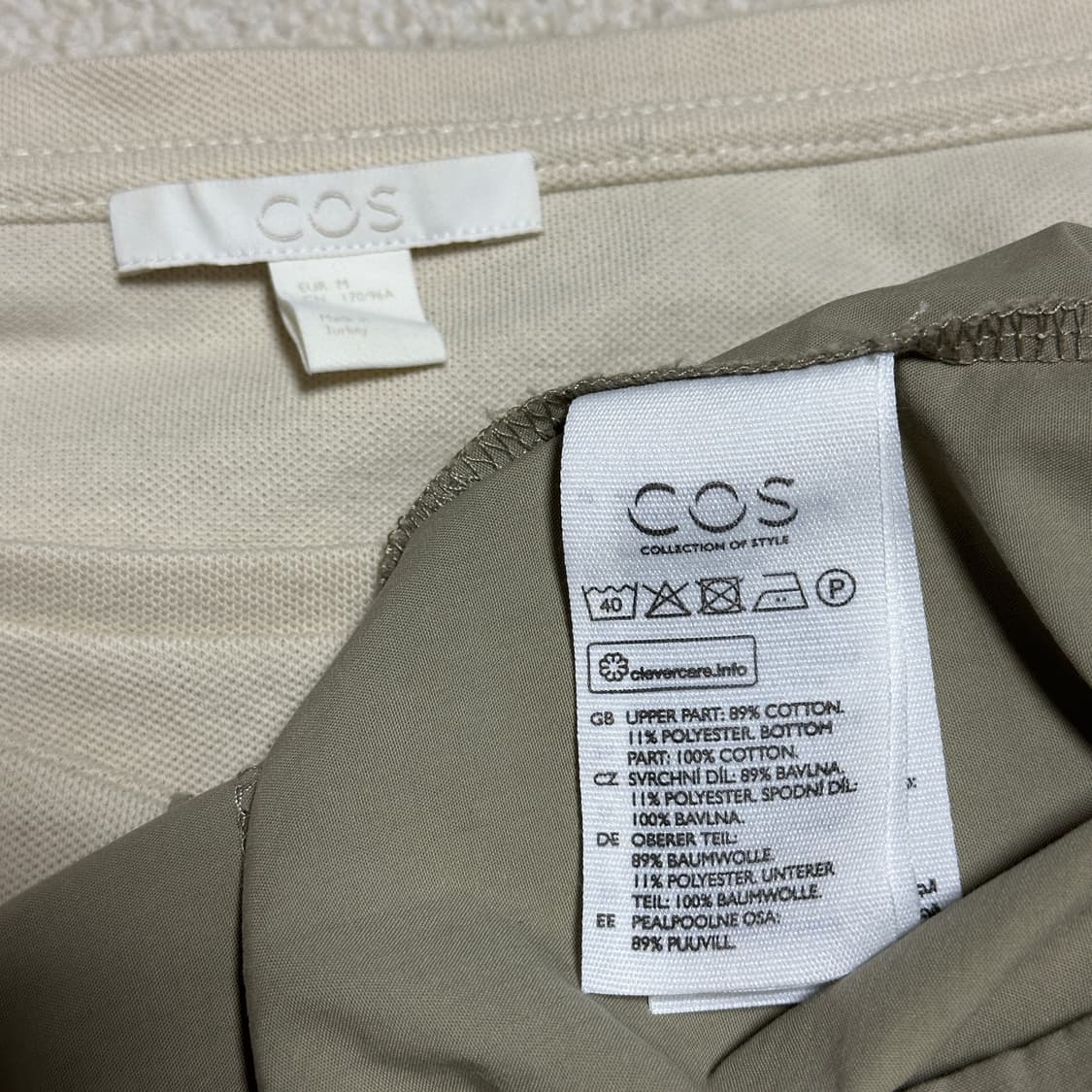 코스 배색 랩 원피스 상품이미지6