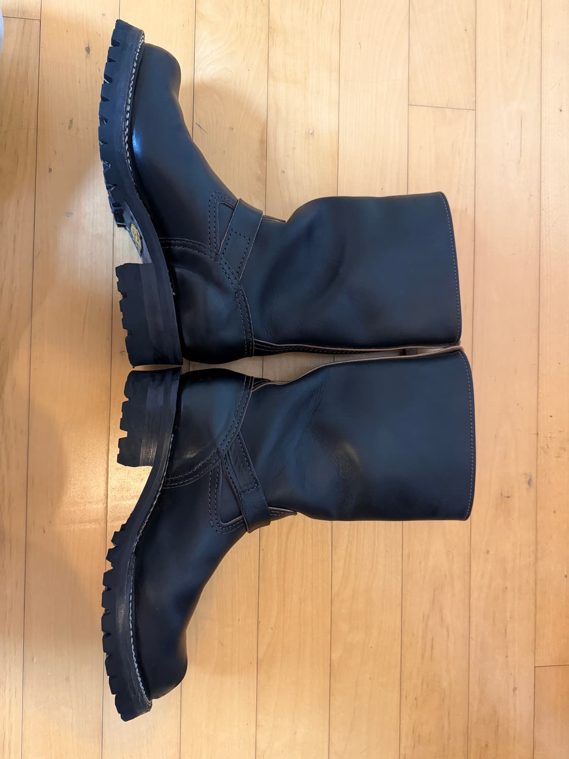 웨스코 보스 8E 블랙 홀스하이드 엔지니어부츠 상품이미지4