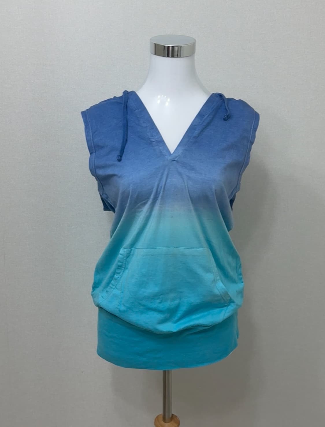 빈티지 여름 민소매 후드 상품이미지2