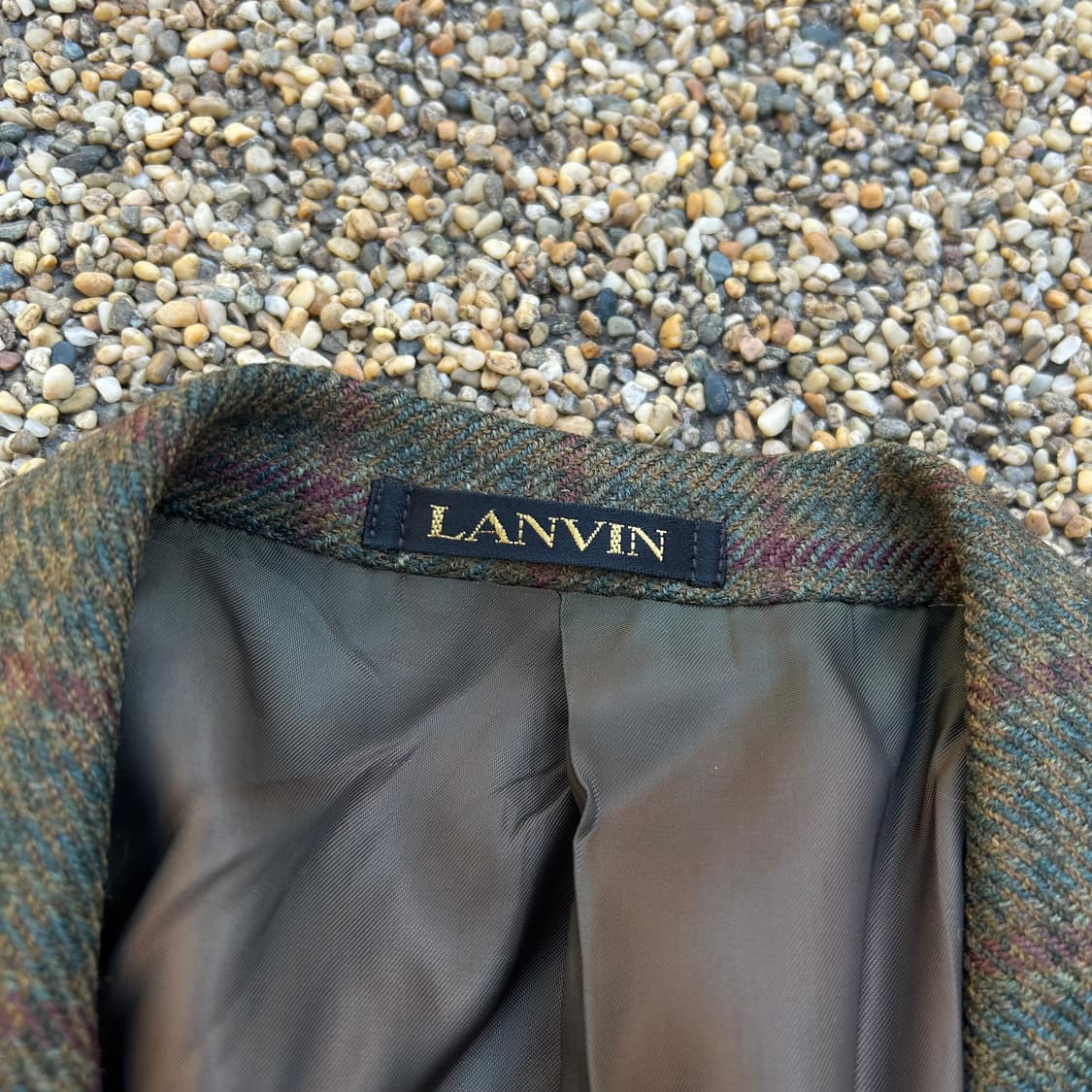랑방(Lanvin) 글렌체크 블레이져 자켓 상품이미지4