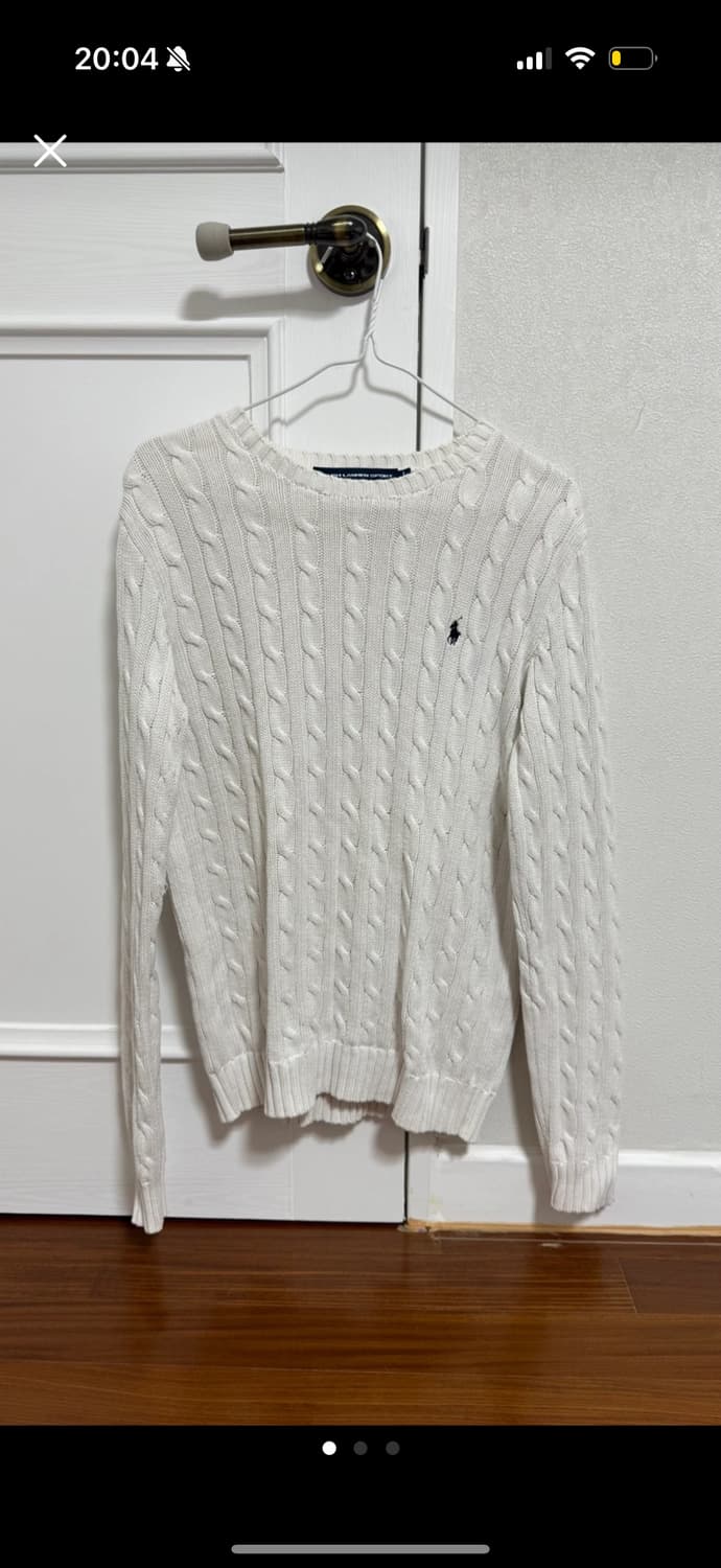폴로 케이블 니트 상품이미지1
