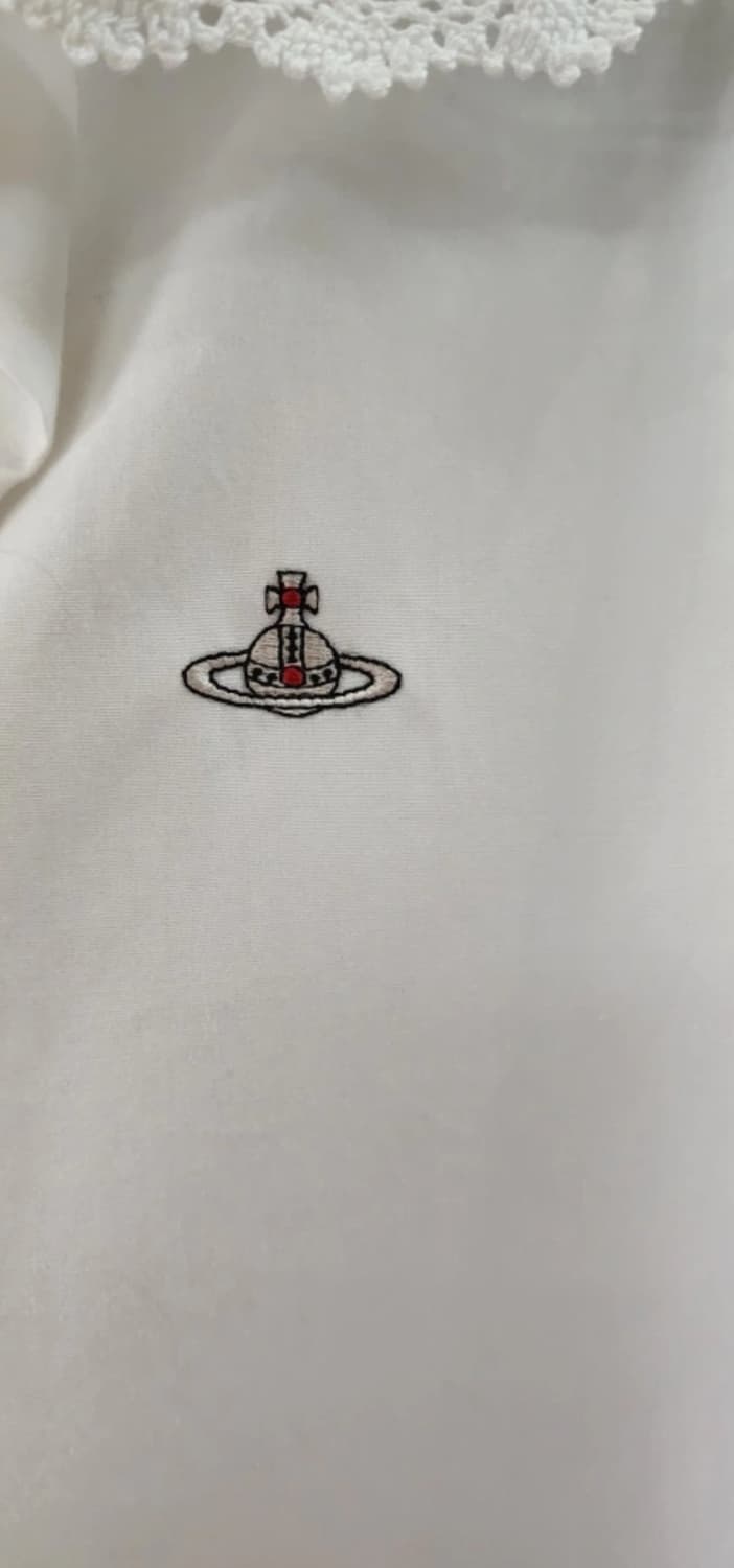 비비안웨스트우드 레드라벨 레이스카라 셔츠 (정품) 상품이미지3