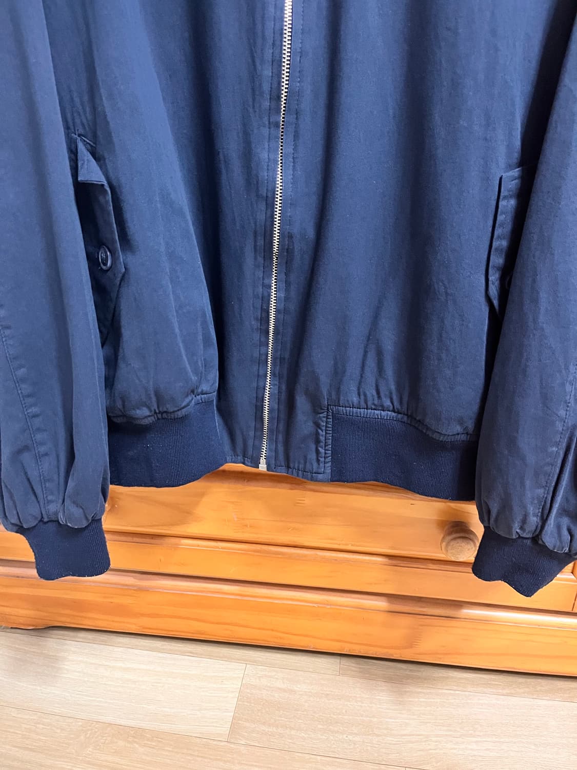 90s 폴로 Made in USA 블루종 바라쿠타 네이비 XL 상품이미지3