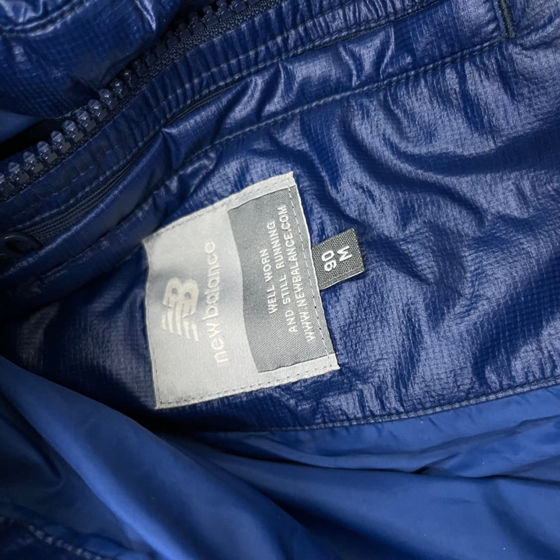 뉴발란스 블루 패딩 M 상품이미지7