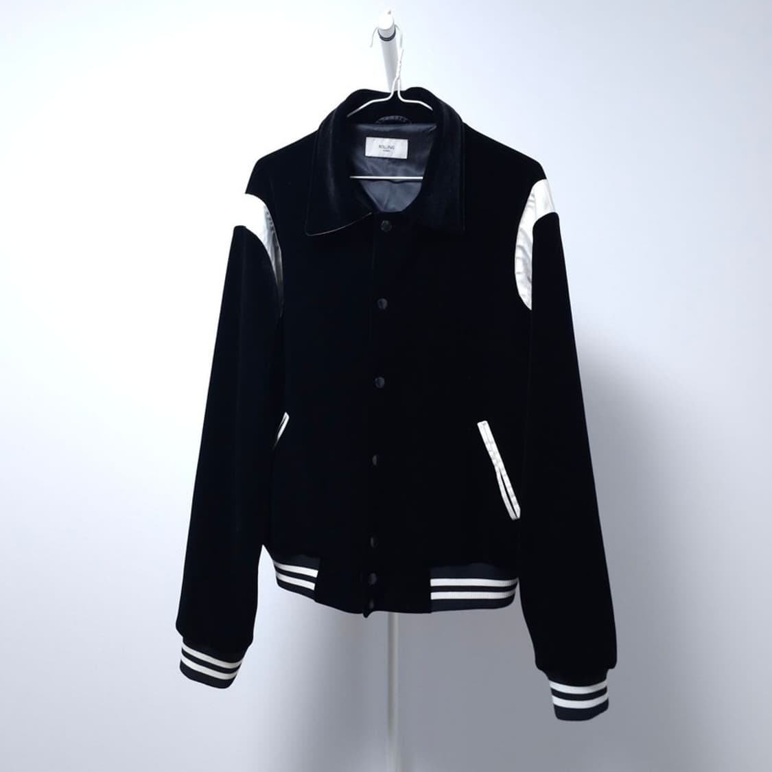 롤링스튜디오 벨벳 스타디움 자켓 L 상품이미지1