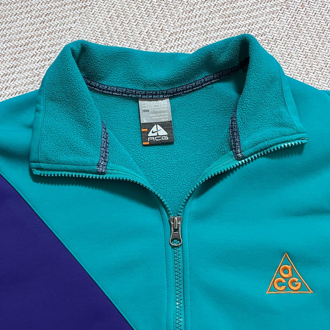 [정품] 나이키 acg 사선 기모 져지 집업 [ L ] 상품이미지3