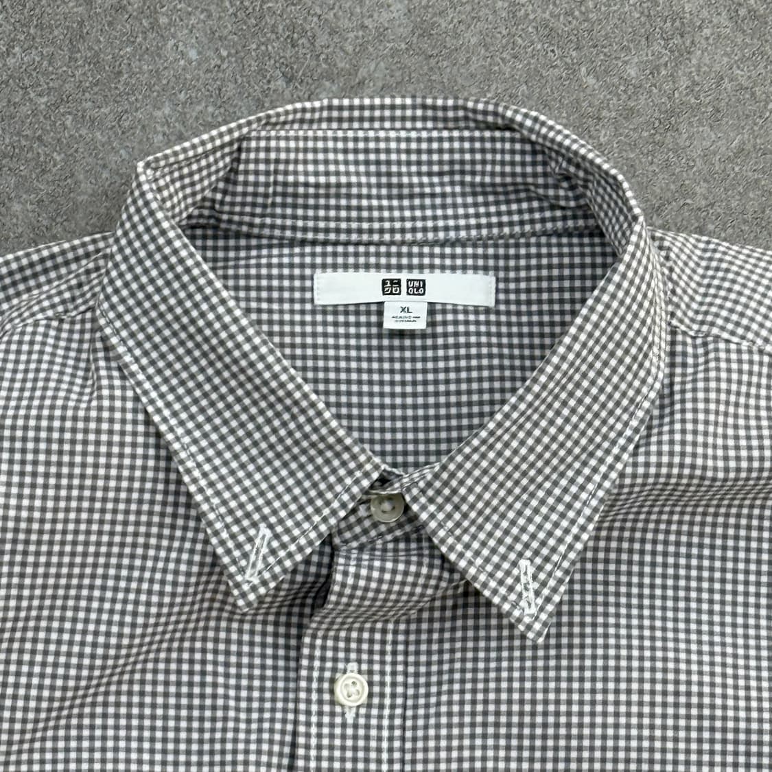 새상품 급 유니클로 그레이 셔츠 상품이미지6