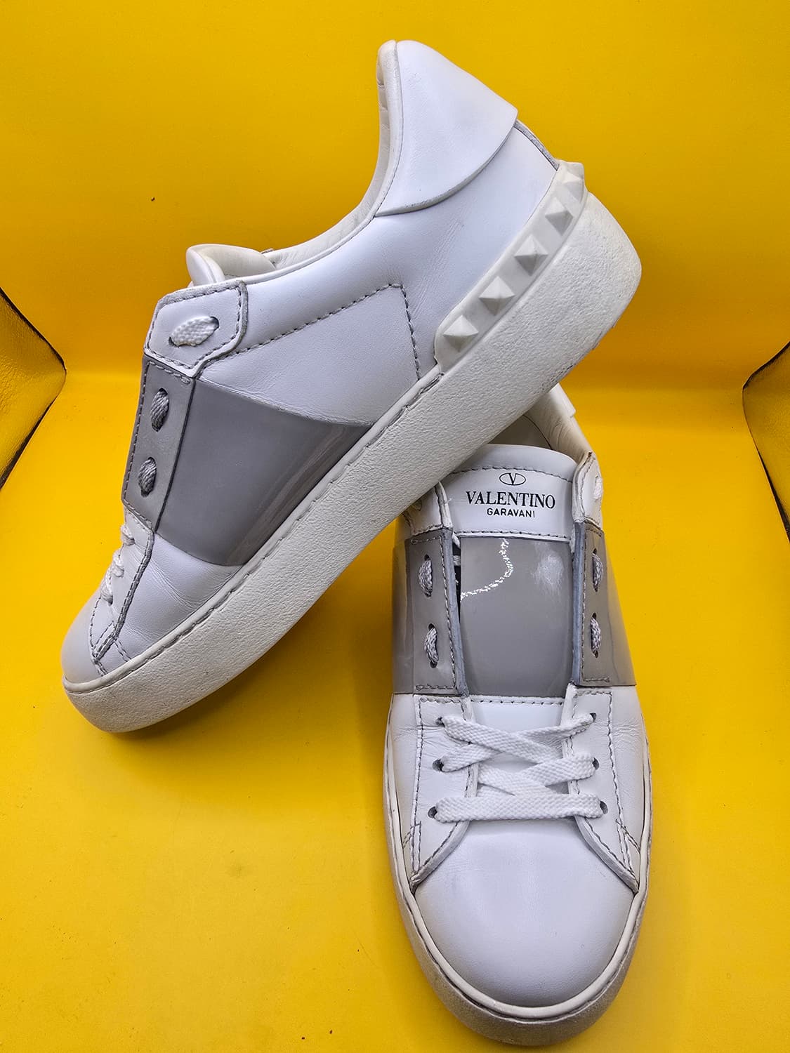 정품발렌티노 가라바니 스니커즈 (화이트/그레이)235 상품이미지1