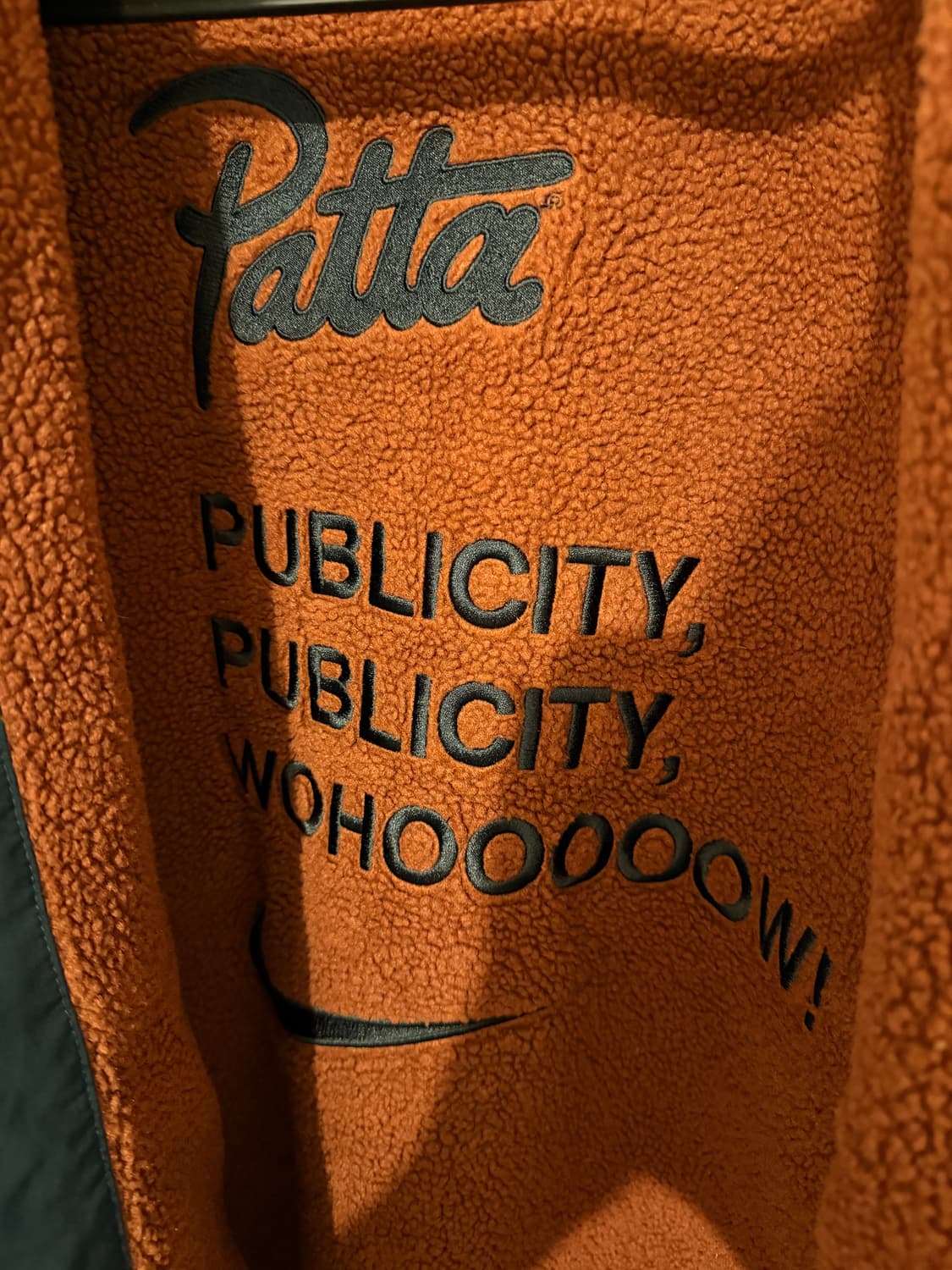 나이키 PATTA 코치 자켓 XL 네이비 상품이미지3