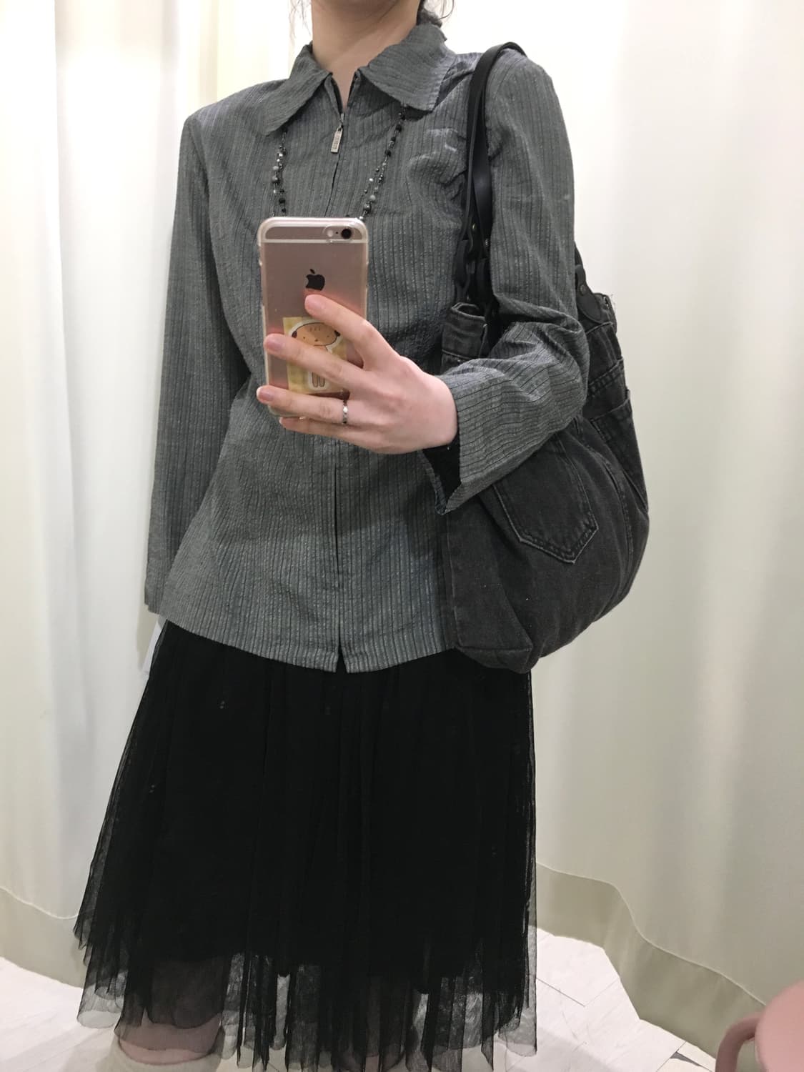 Remake denim shoulder bag 상품이미지6