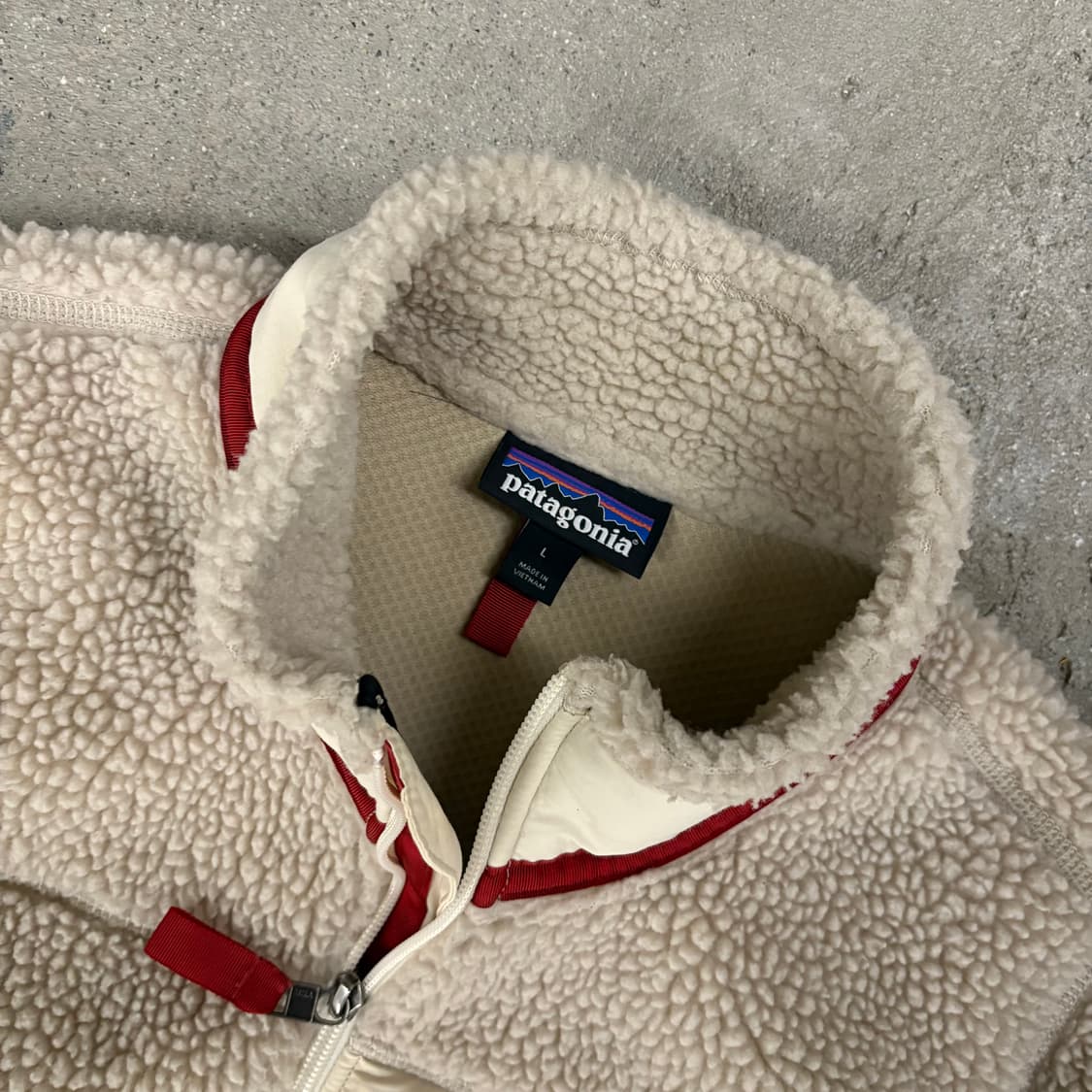 파타고니아 내츄럴 레드 클래식 레트로 X 자켓 상품이미지3