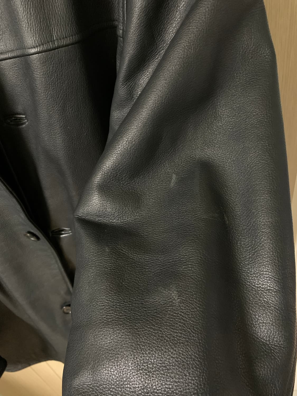 올드 갭 레더 가죽 카 코트 L 상품이미지10