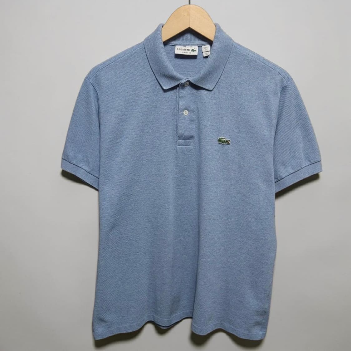 100 LACOSTE 라코스테 반팔 카라티 블루 상품이미지1