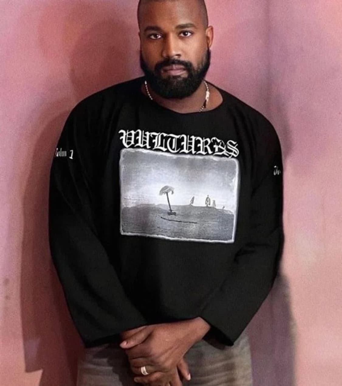 Yeezy vultures long sleeve black 1 상품이미지1