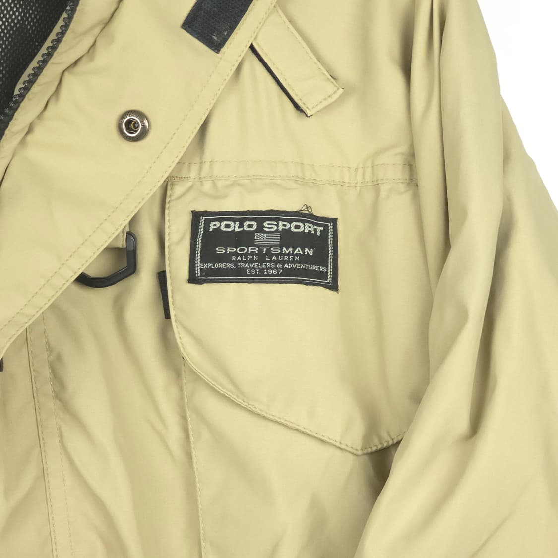 [M] 90's 폴로 랄프로렌 스포츠 폴로스포츠 나일론 자켓 상품이미지5