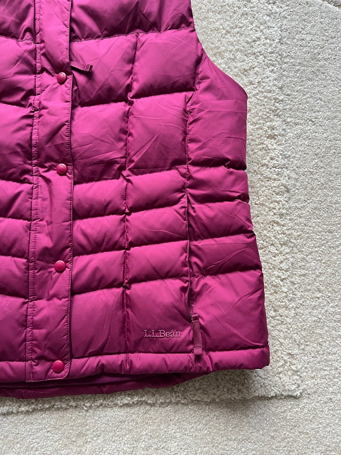 90s 엘엘빈 퍼텍스 인슐레이티드 패딩 베스트 (103-105) 상품이미지6