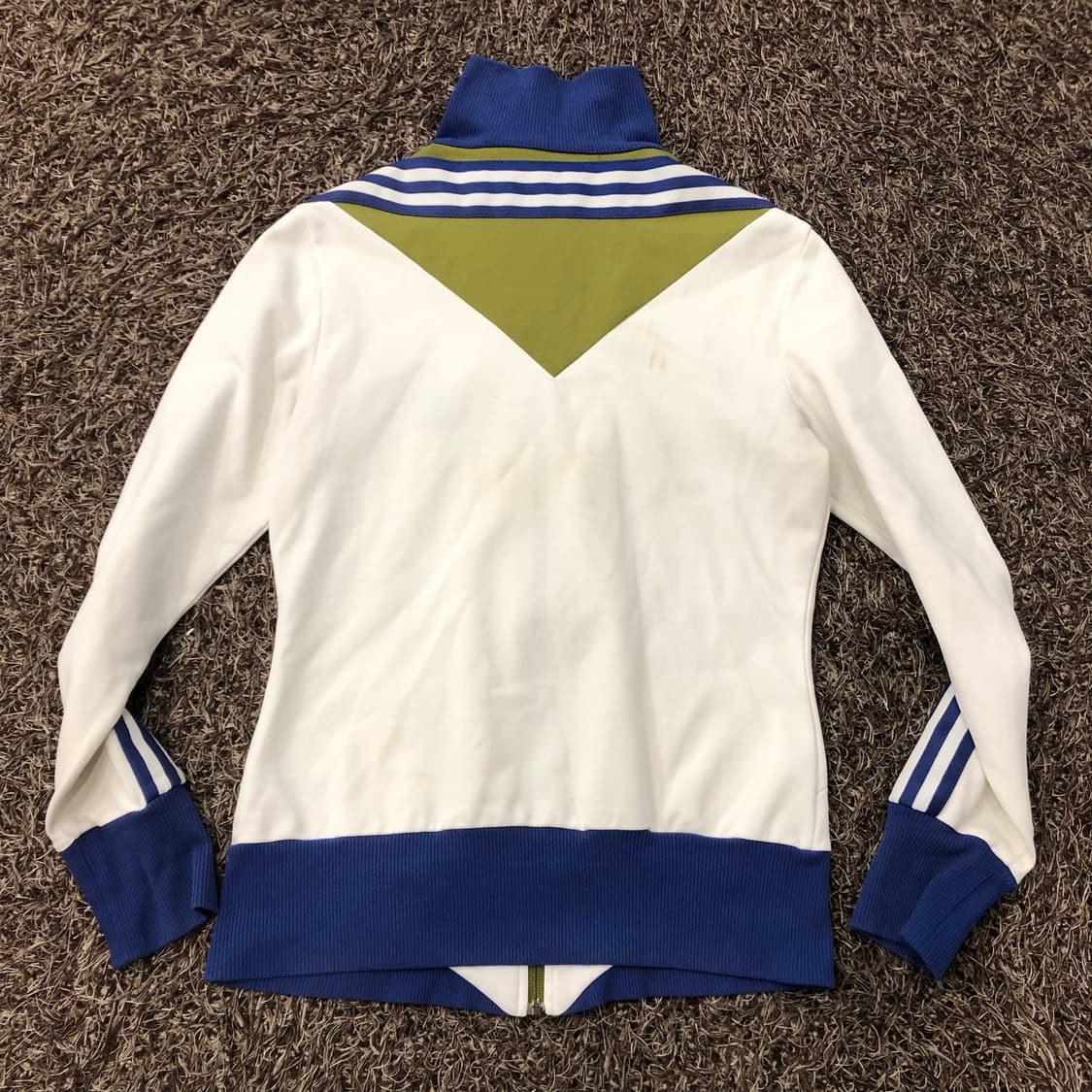 아디다스 흰파 파이어버드 화이트 져지 트랙 자켓 상품이미지8