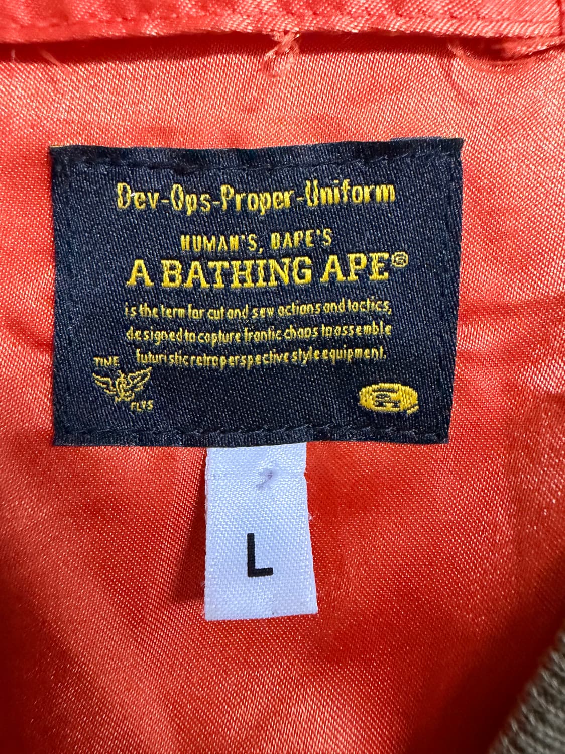 베이프 샤크 ma-1 상품이미지3