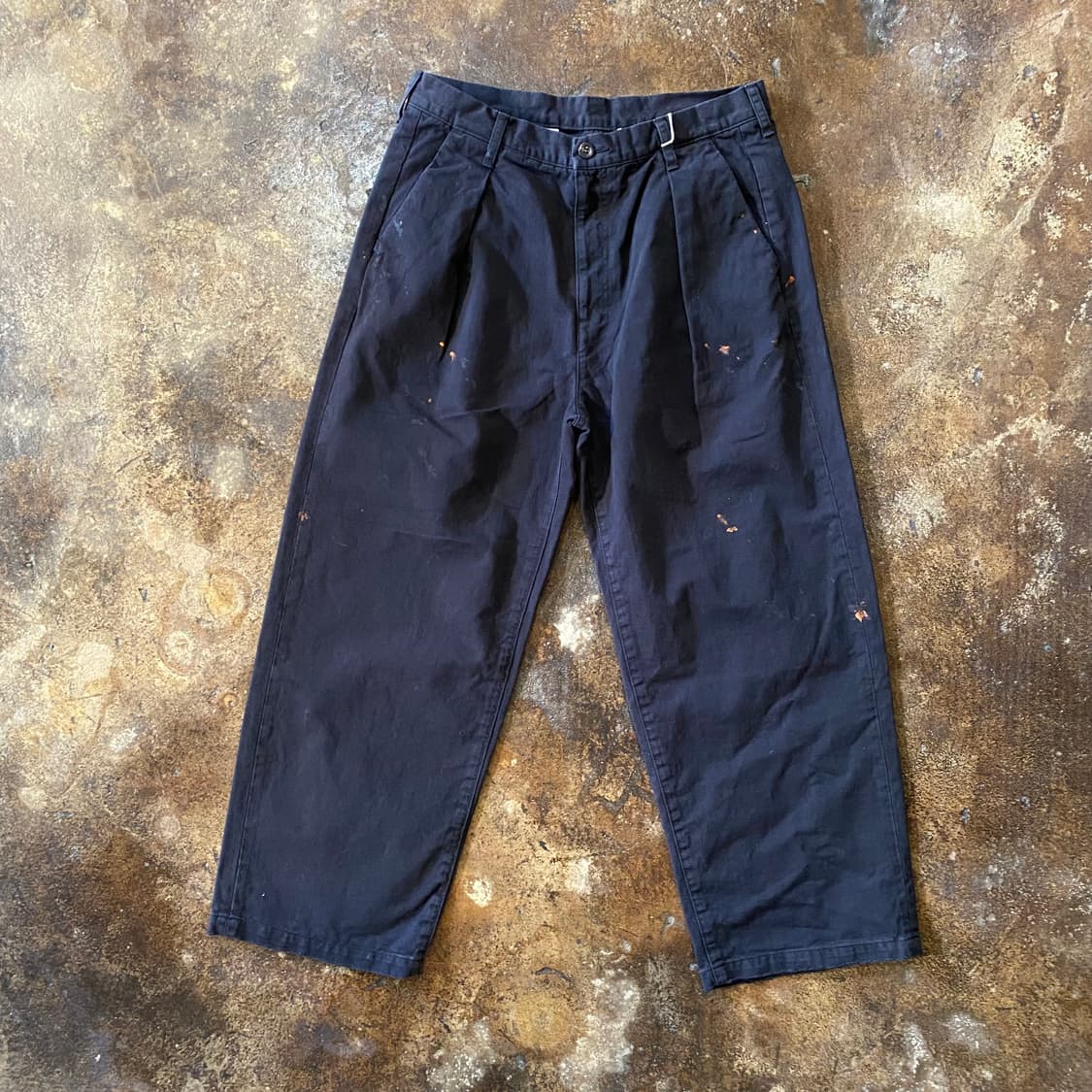 (3) 안셀름 에이징 페인트 치노 팬츠 상품이미지2