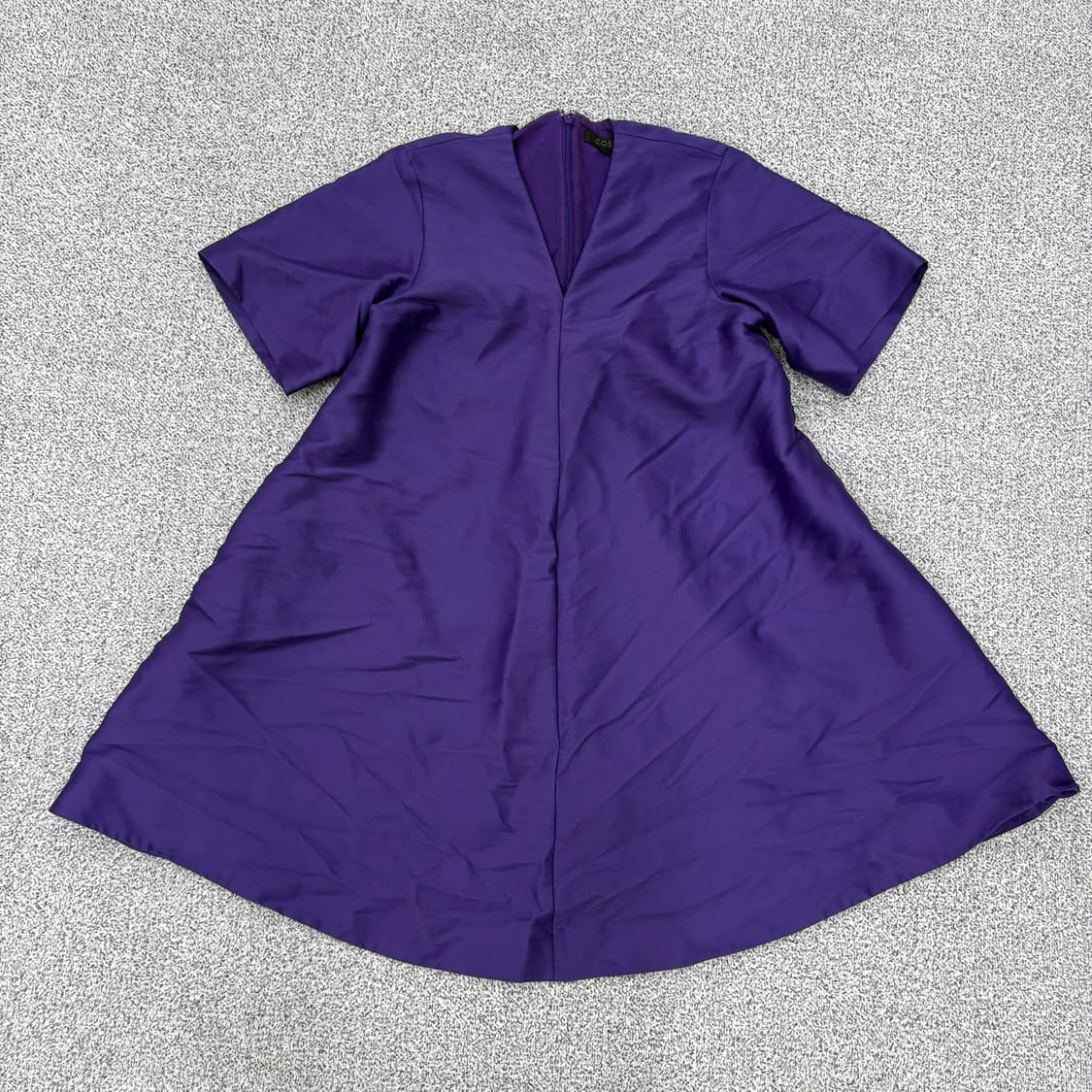 36 코스 실크 원피스 브이넥 드레스 0316J 상품이미지1