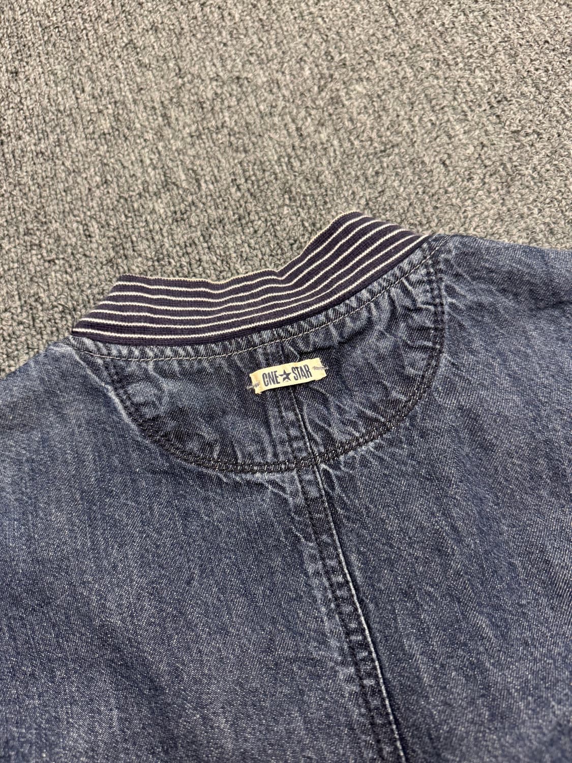 컨버스 빈티지 여성 y2k 워싱 데님집업 자켓 상품이미지6