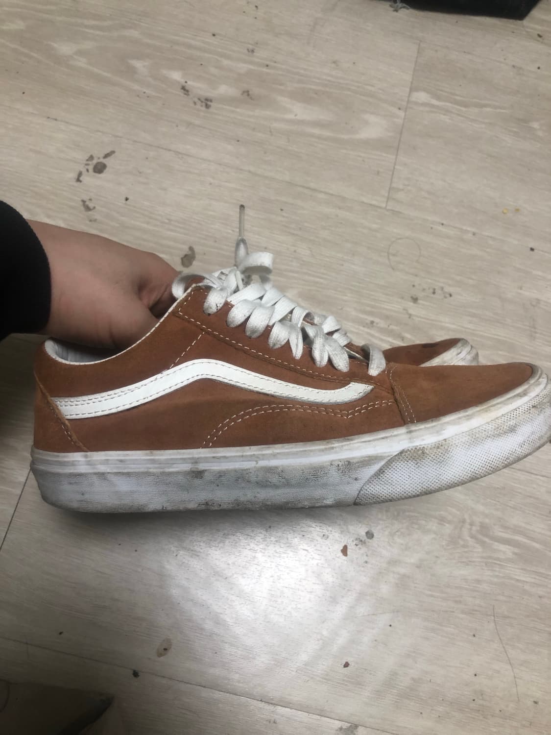 반스 x 스카치가드 된장색 올드스쿨 245 사이즈 상품이미지2