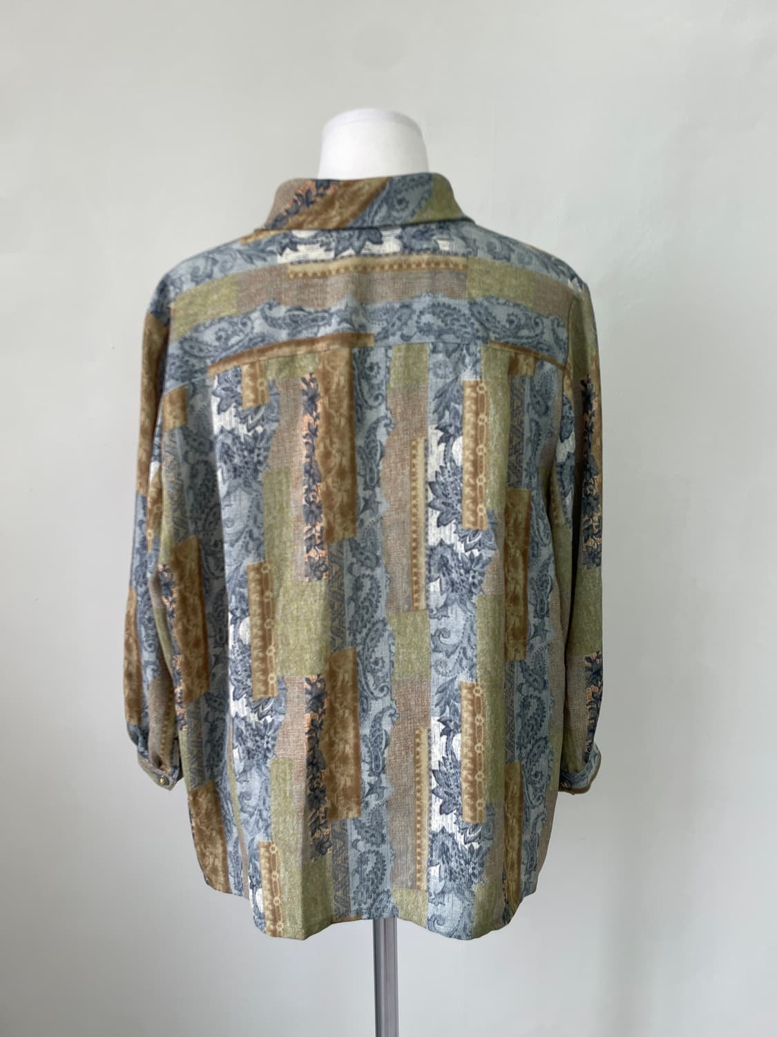 빈티지 에스닉 페이즐리 블라우스 상품이미지5