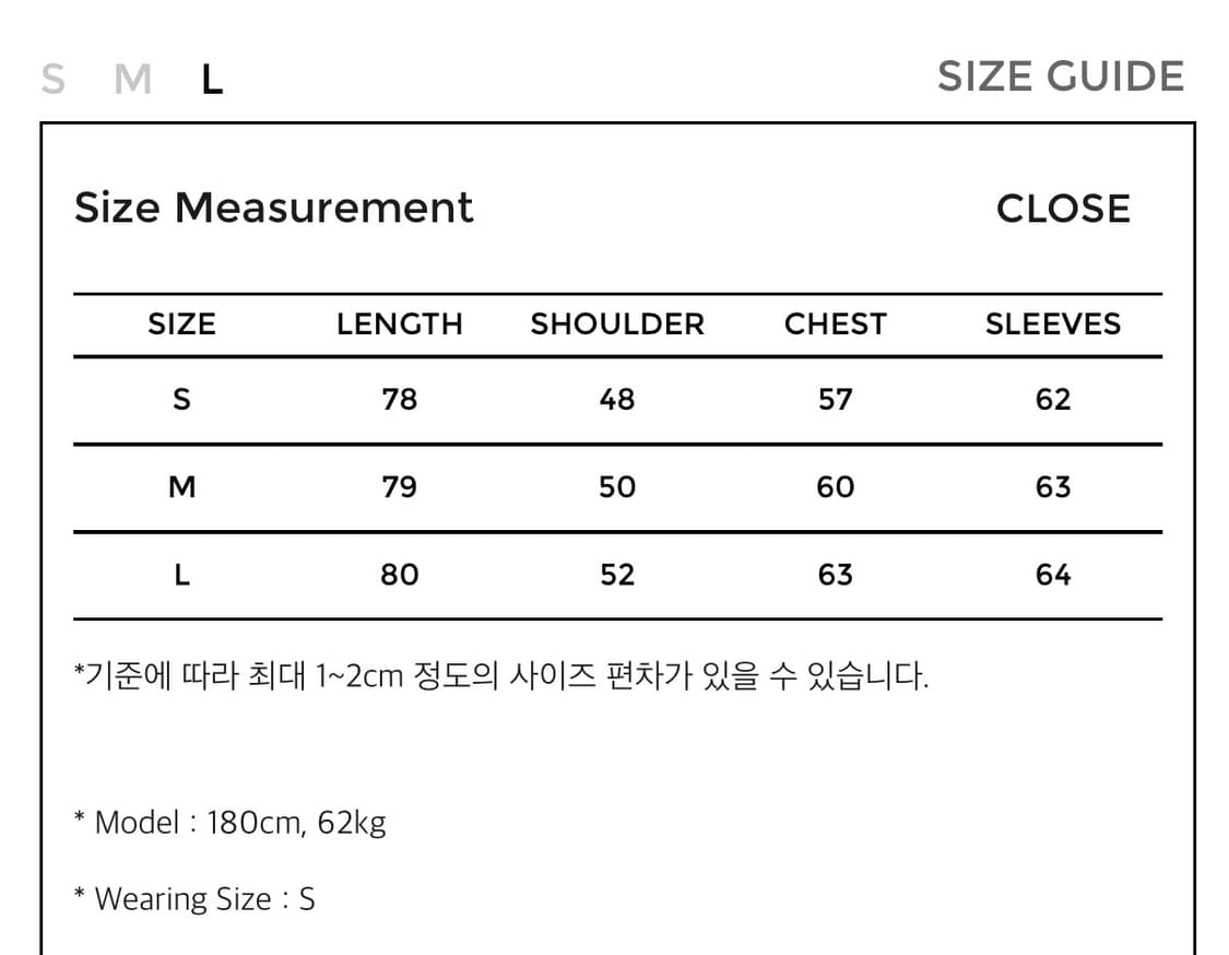 Washed Leather Pea Coat (M) 상품이미지5