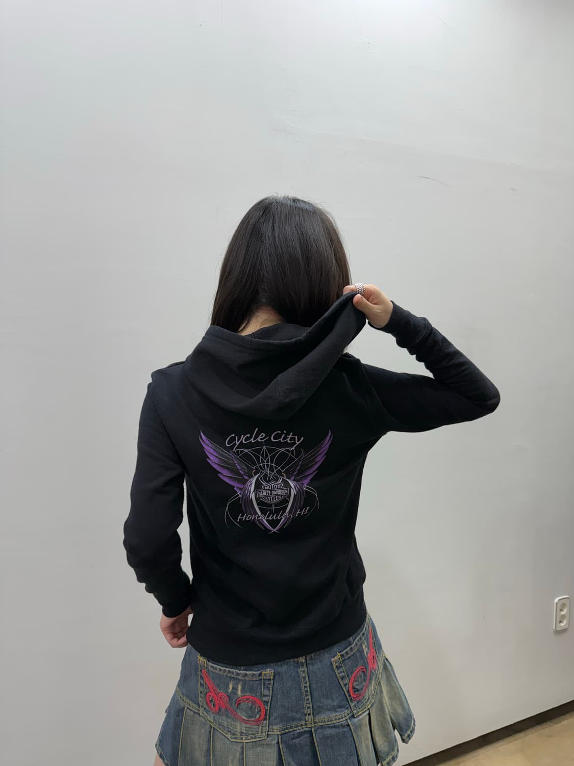 할리 데이비슨 후드집업 상품이미지6