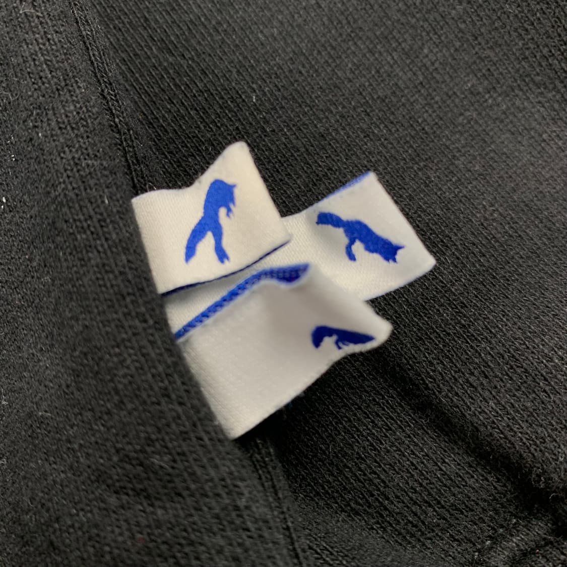 아더에러 x 메종키츠네 레이어 트리플 폭스 스웻셔츠 블랙 상품이미지7