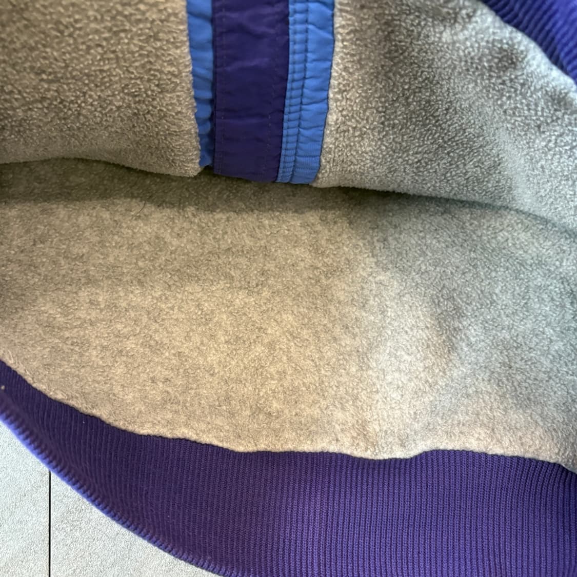 90s patagonia 90년대 미국 생산 파타고니아 쉘드 퍼플 자켓 상품이미지6