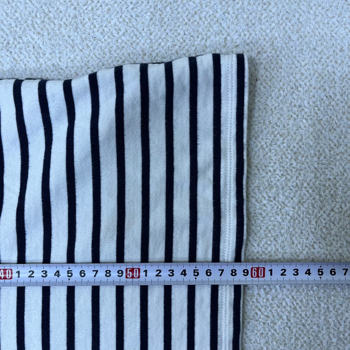 100 빈폴 여성 스트라이프 반팔티 0319M 상품이미지6