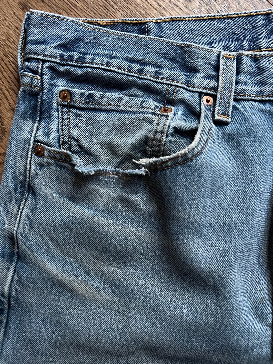 [34]리바이스 505 레귤러 스트레이트 데님 팬츠 상품이미지4