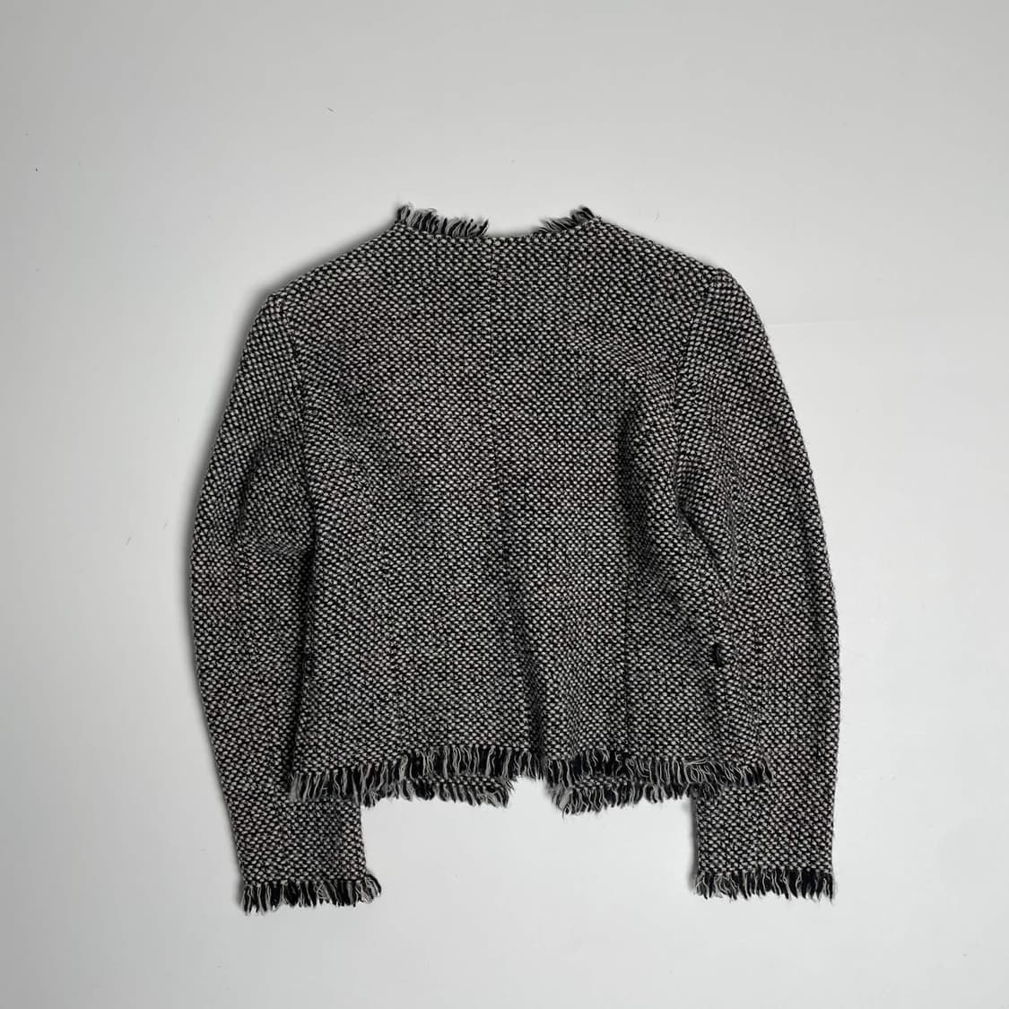 Barbara taddei 울 블렌드 트위드 자켓 (italy)    상품이미지5