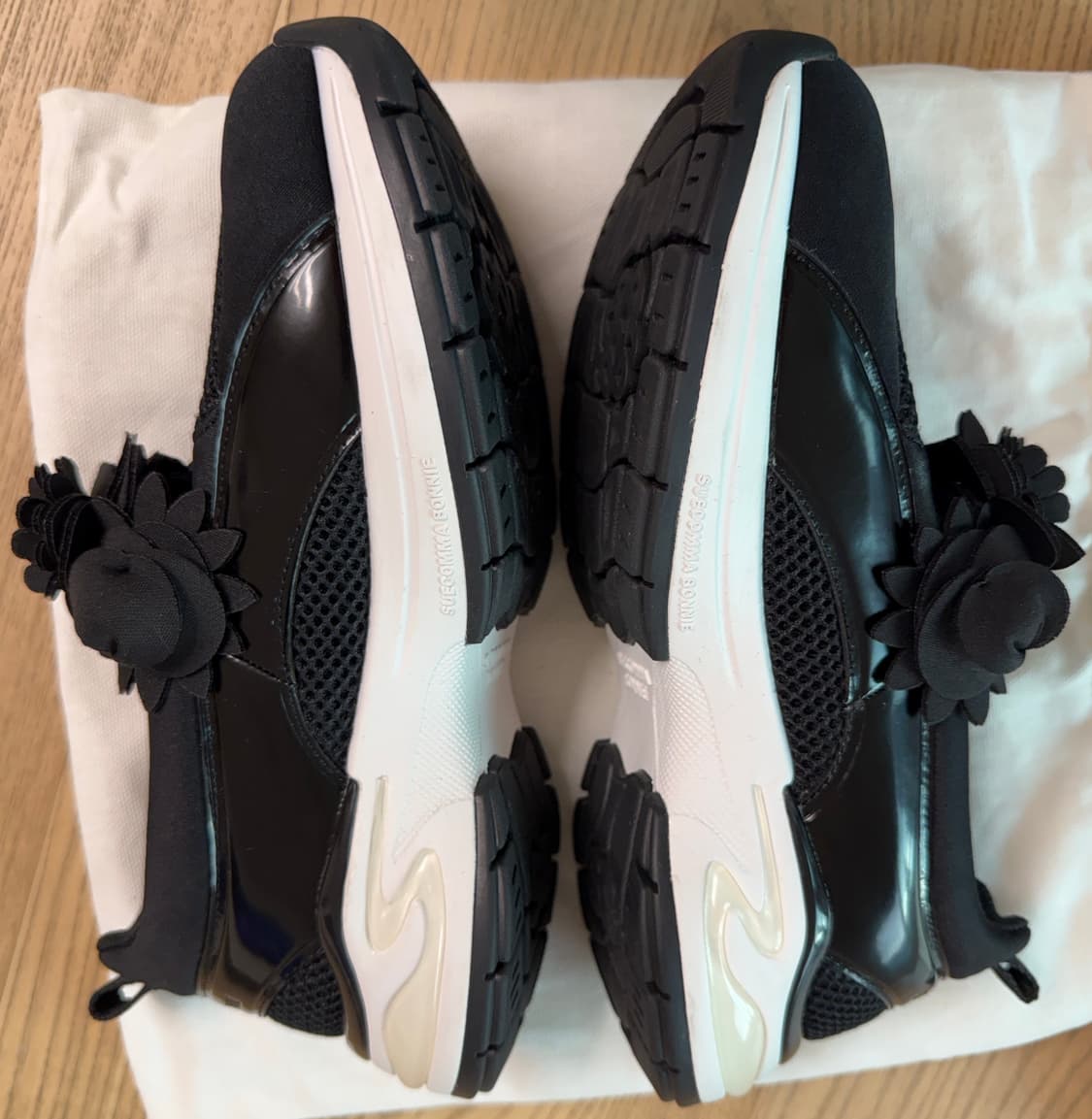 슈콤마보니 뉴 플라워밤 메리제인 스니커즈 블랙 230 상품이미지7