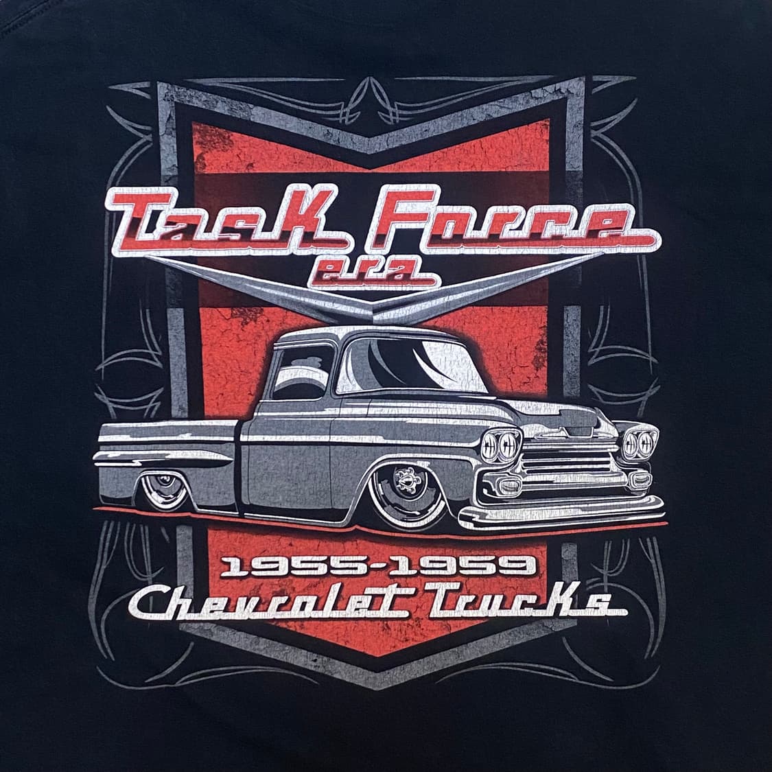 미국 빈티지 타스크 포스 나스카 쉐보레 트럭 프린팅 티셔츠 반팔티 상품이미지2