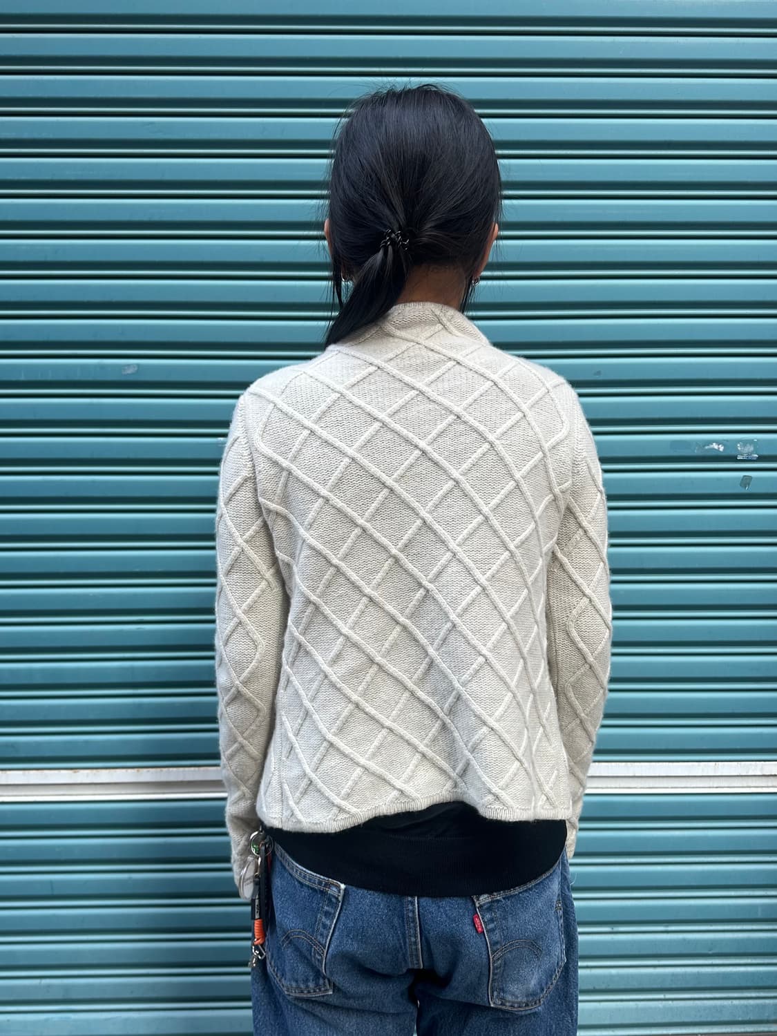 Max Mara pattern detail knit zip-up 상품이미지6