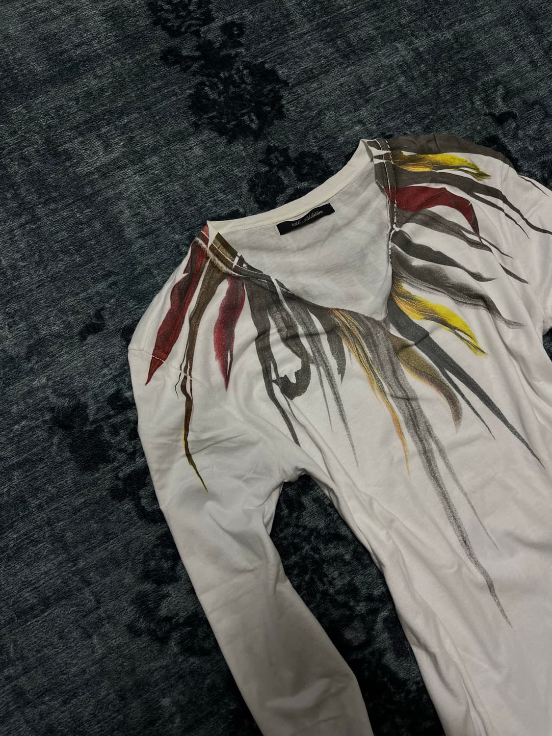 14th addiction feather printing cut sew 상품이미지3