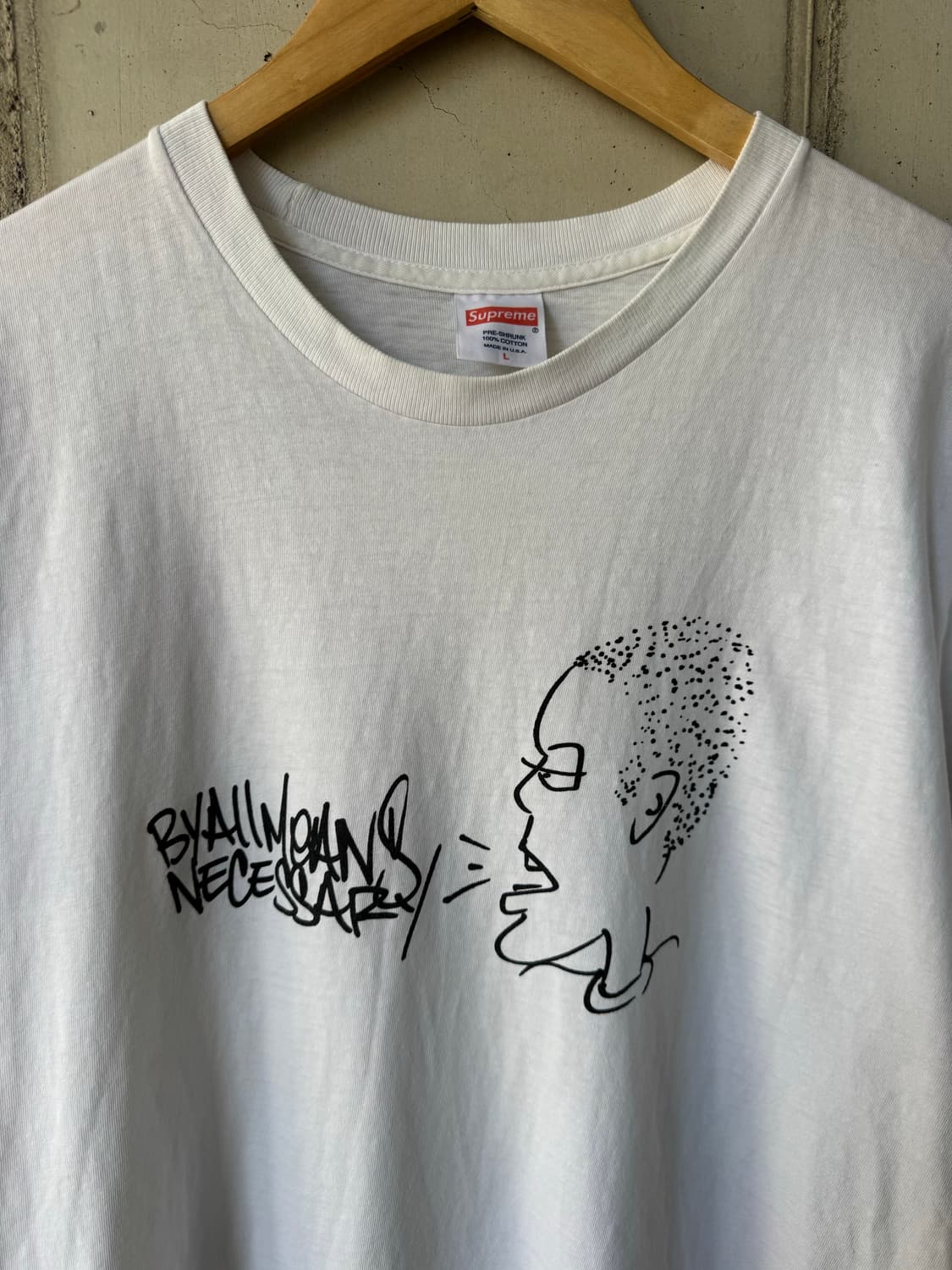 Fw14 슈프림 All means 티셔츠 상품이미지2