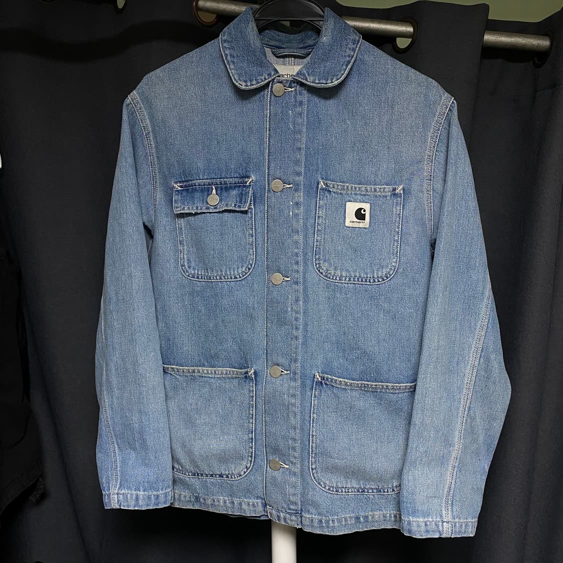 칼하트 데님 초어 자켓 S 상품이미지1
