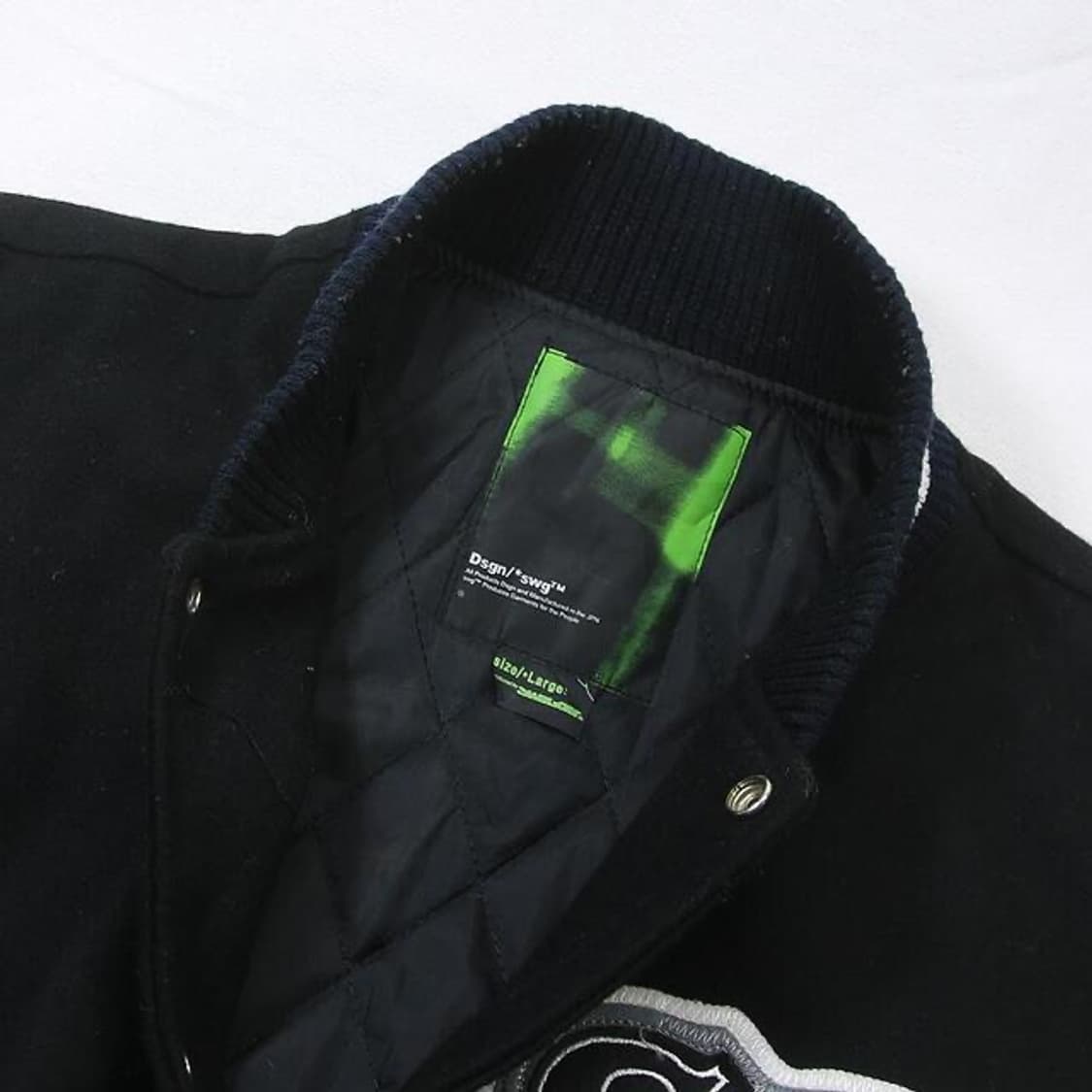 (착용컷) SWAGGER 바시티 자켓 (남성용 L) 상품이미지5