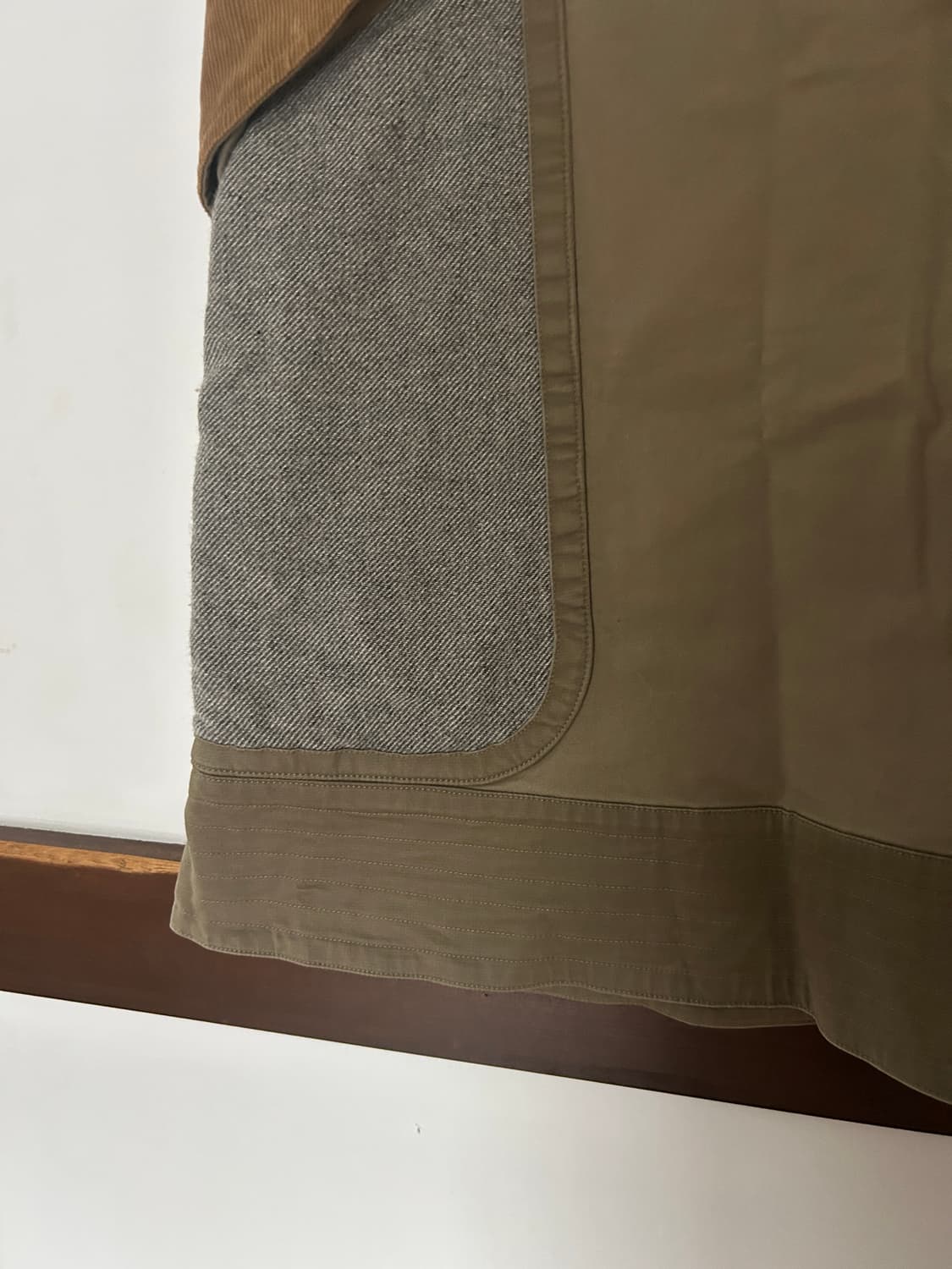 츠모리치사토 패치워크 치마 상품이미지5