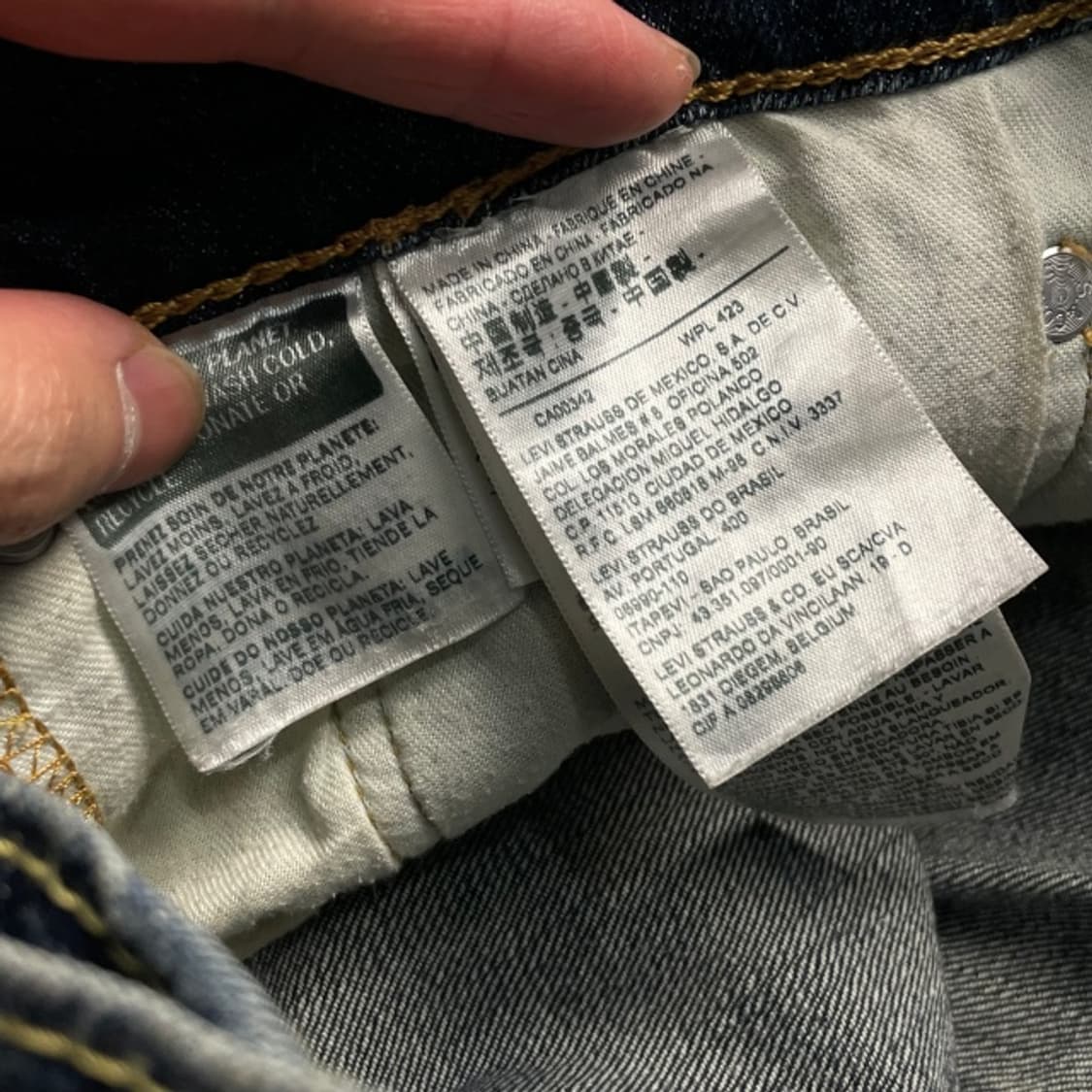 32 리바이스 511 청바지 상품이미지3