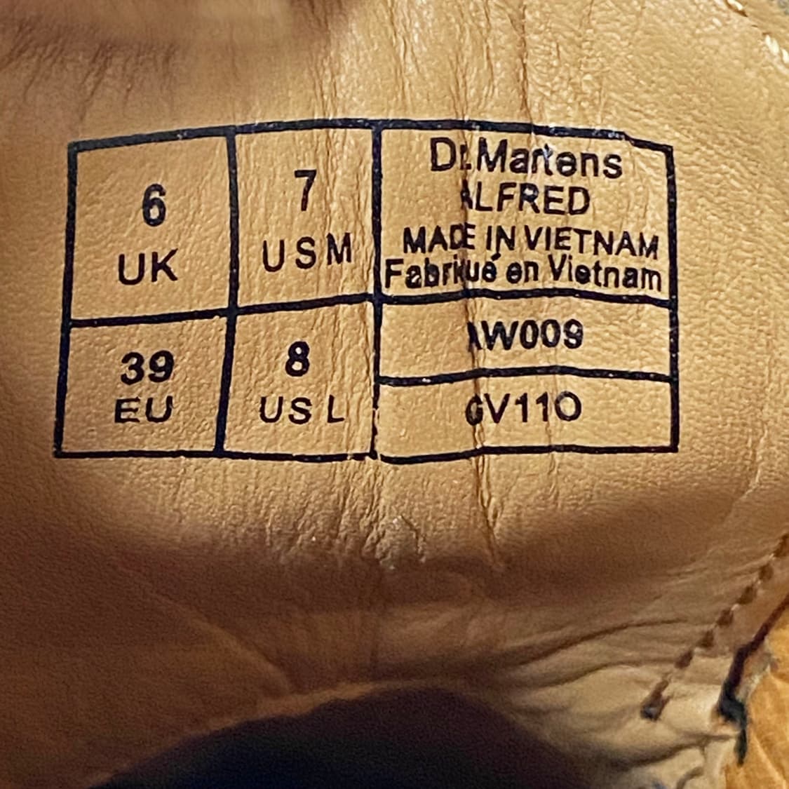 닥터마틴 알프레드 네이비 윙팁 로퍼 260 상품이미지5