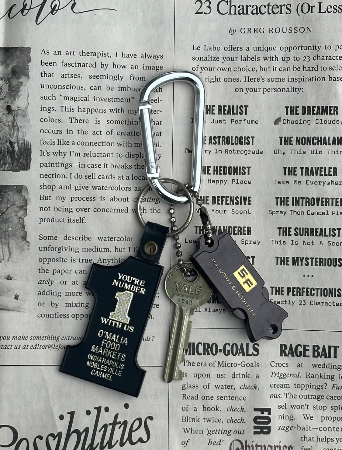 [EAST] America vintage keyring 상품이미지1