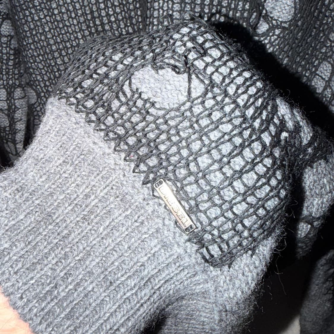 디젤 남녀공용 디테일 두툼 니트 M (남성 95, 여성 77정도) 상품이미지7