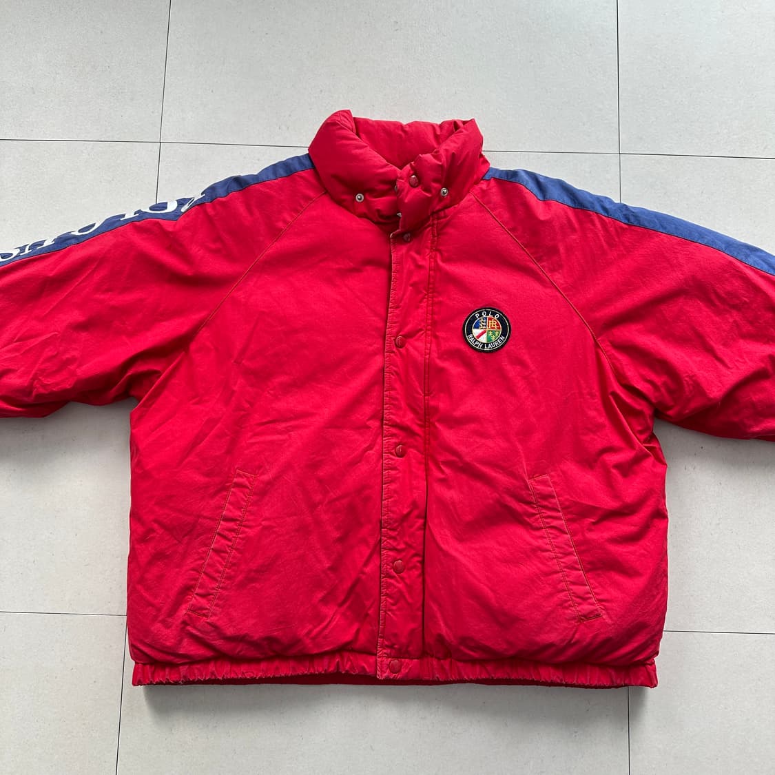 90s 폴로 랄프로렌 USA 스키 다운자켓 L 상품이미지7