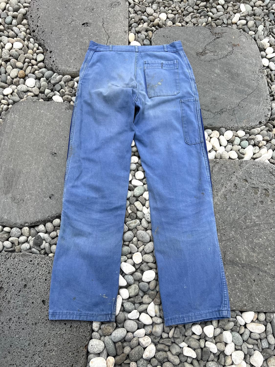 HARD FADED WASHING PATCHWORK 패치워크프렌치워크팬츠 상품이미지2