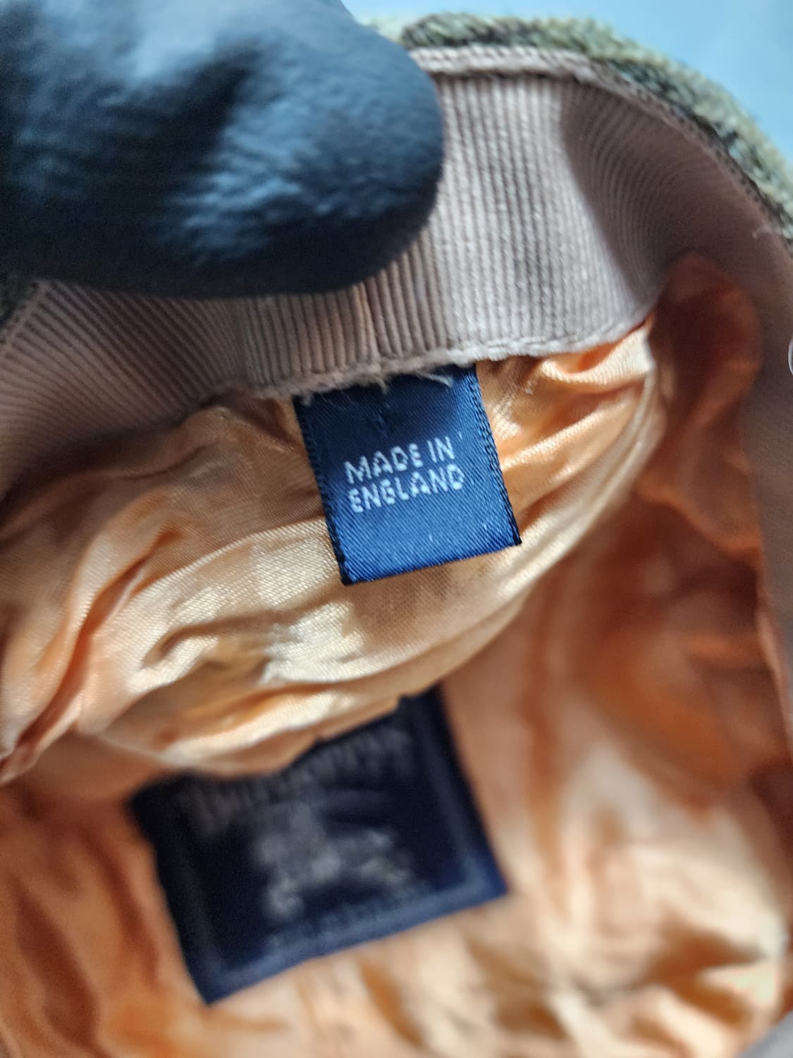 90s 버버리 노바체크 빈티지 헌팅캡  상품이미지5